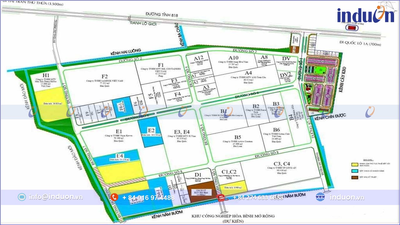 Khu công nghiệp Hòa Bình – tỉnh Long An 2