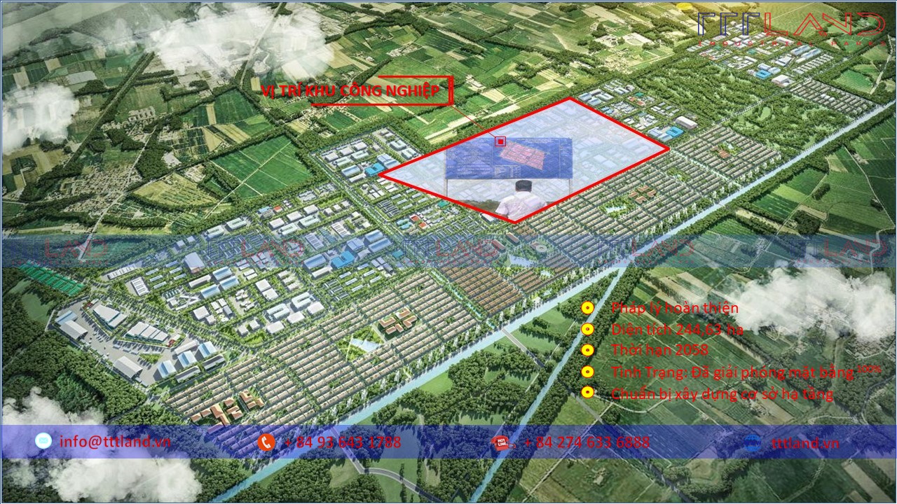 Khu Công Nghiệp Đức Hoà 3 - AMIC - Tỉnh Long An - INDUON