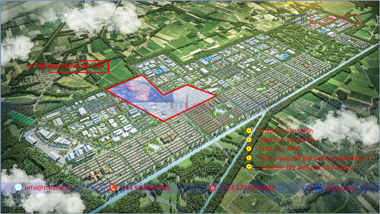Khu Công Nghiệp Đức Hoà III - Mười Đây - Tỉnh Long An - INDUON