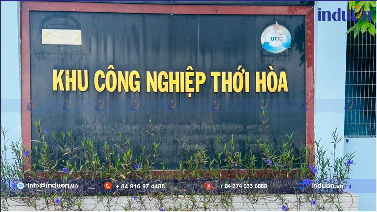 Khu Công Nghiệp Thới Hoà - Mỹ Phước IV - Tỉnh Bình Dương - INDUON