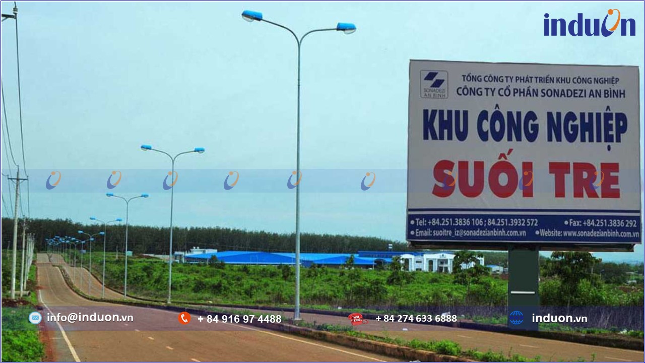 Banner - Khu công nghiệp Suối Tre – Tỉnh Đồng Nai