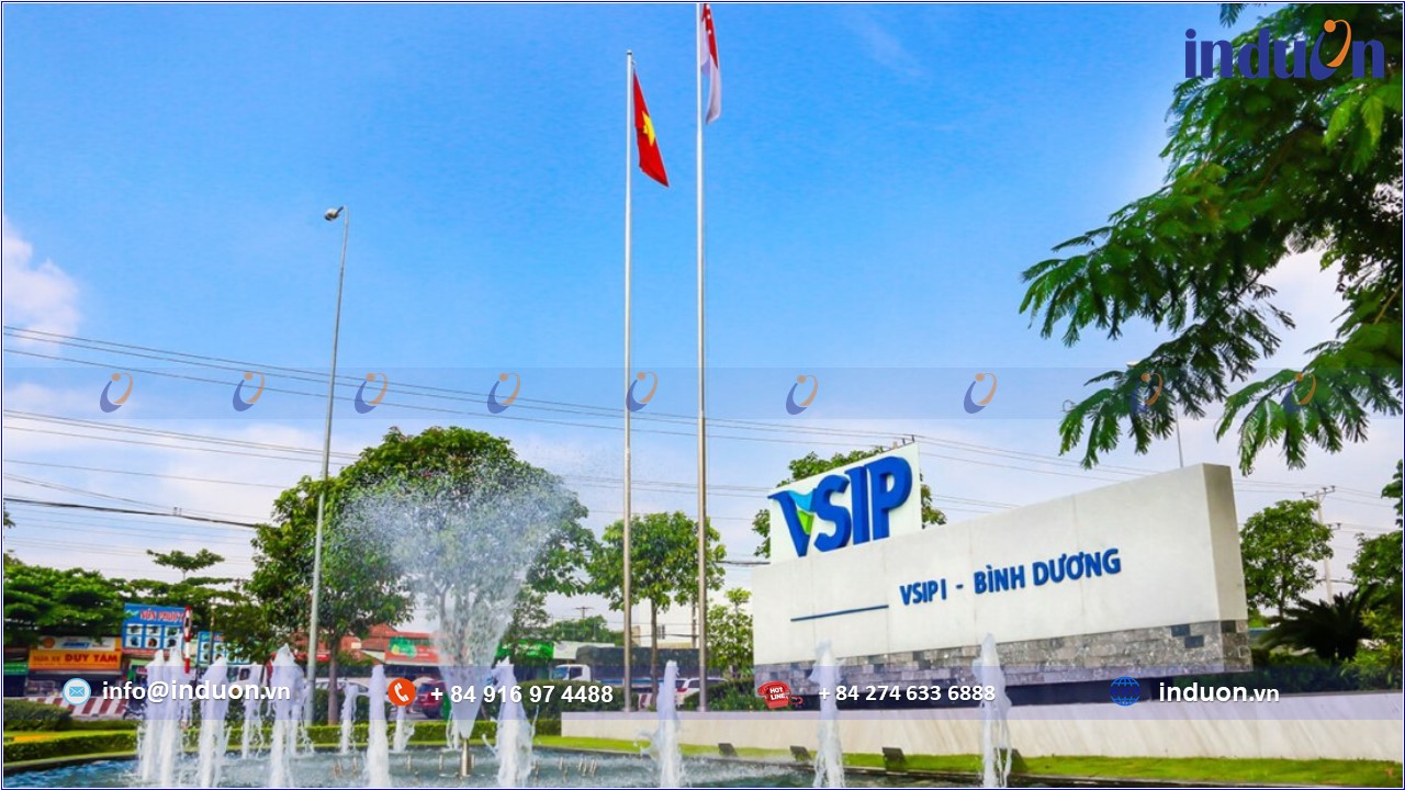 Banner - Khu công nghiệp VSIP I - Tỉnh Bình Dương