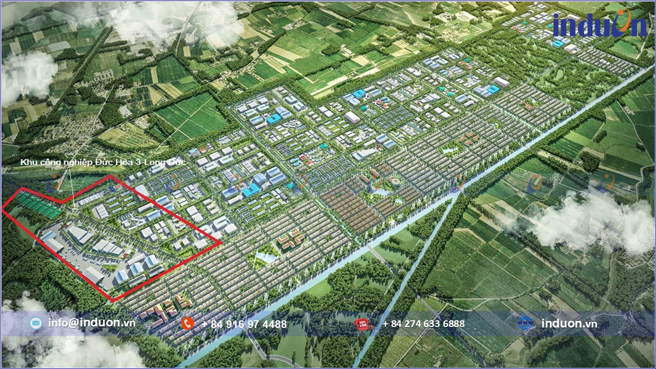 Khu công nghiệp Đức Hòa III – Long Đức – Tỉnh Long An