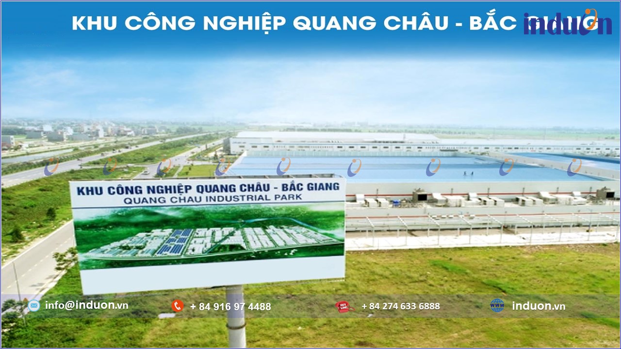 Banner - Khu công nghiệp Quang Châu - Bắc Giang