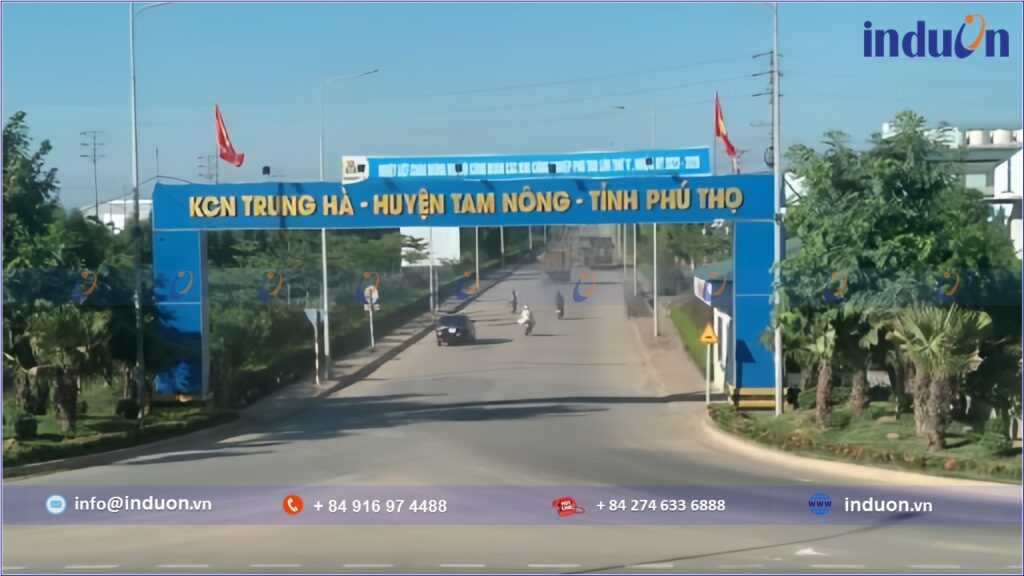 Khu công nghiệp Trung Hà - tỉnh Phú Thọ 01