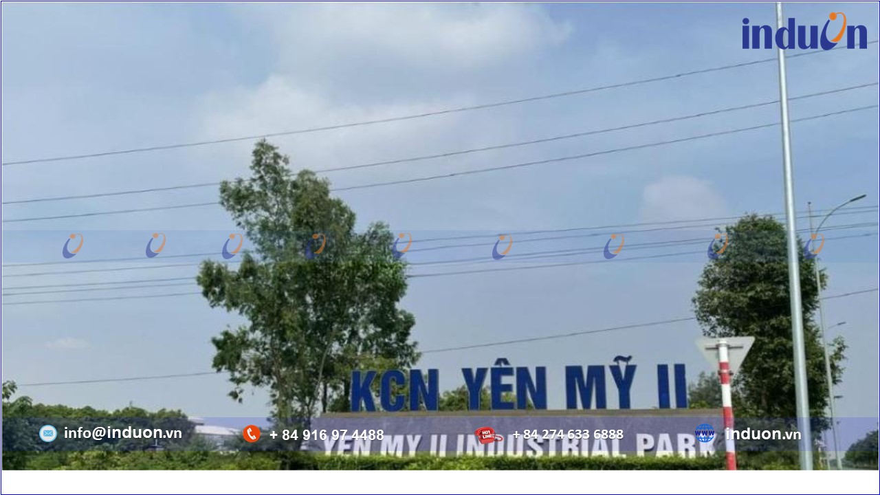 Khu công nghiệp Yên Mỹ II - tỉnh Hưng Yên