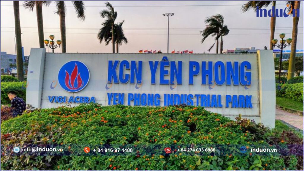 khu công nghiệp Yên Phong - Bắc Ninh 01